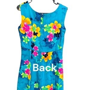 Hawaiian made vintage floral maxi